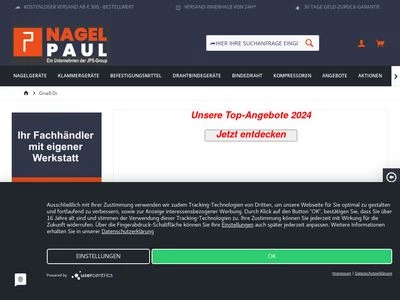 Website von Nagel Paul GmbH