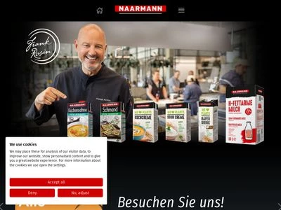 Website von Privatmolkerei Naarmann GmbH