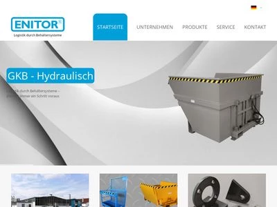 Website von ENITOR Aich Metallbau GmbH