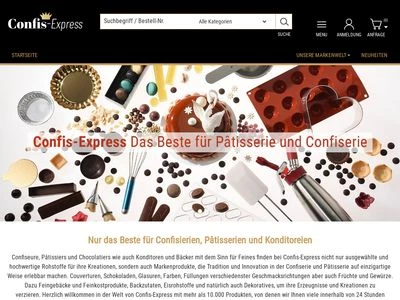 Website von Confis-Express GmbH