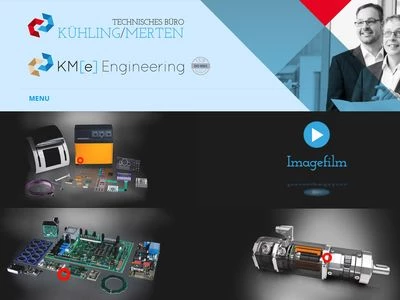 Website von Technisches Büro Kühling/merten GmbH