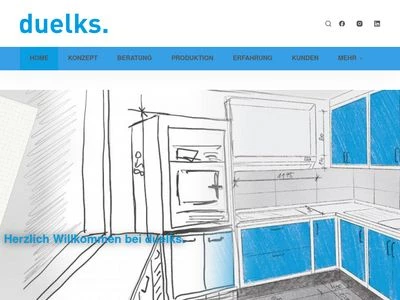 Website von duelks GmbH