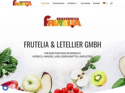 Website von Frutelia & Letellier GmbH