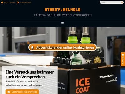 Website von Streiff & Helmold GmbH