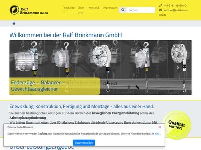 Website von Ralf Brinkmann GmbH