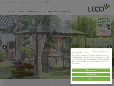 Website von Leco-Werke Lechtreck GmbH & Co. KG
