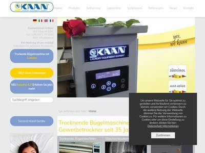 Website von KAAN® GmbH