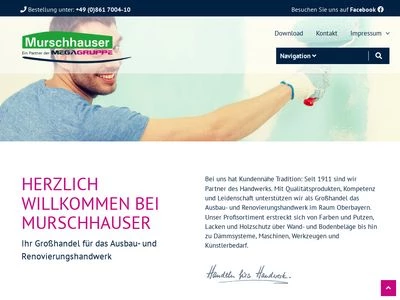 Website von Murschhauser GmbH