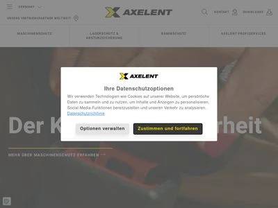 Website von Axelent GmbH