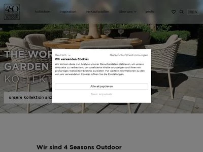 Website von 4 Seasons Outdoor GmbH