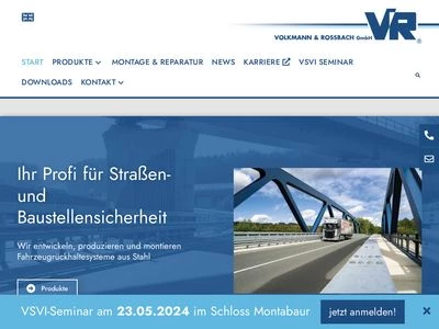 Website von VOLKMANN & ROSSBACH GmbH & Co. KG