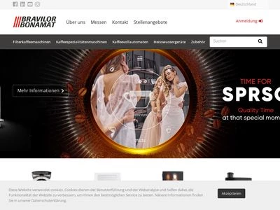 Website von BONAMAT GmbH