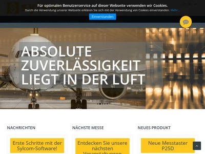 Website von Sylvac Deutschland