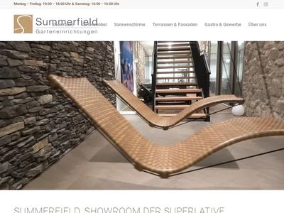 Website von Summerfield GmbH