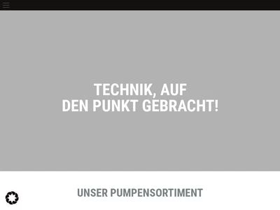 Website von Mast Pumpen GmbH
