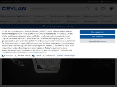 Website von CEYLAN GmbH