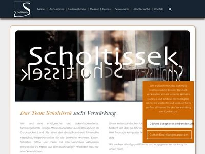 Website von SCHOLTISSEK GmbH & Co. KG