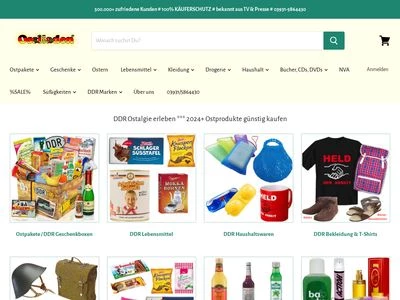 Website von Ostprodukte-Versand OPV GmbH