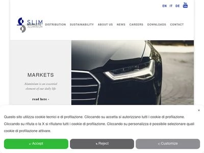Website von Slim Merseburg GmbH