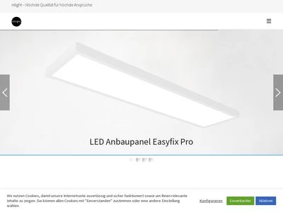 Website von DieFra-Light GmbH