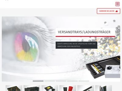 Website von Jacob-Formschaumtechnik GmbH