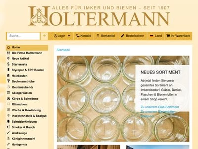 Website von Heinrich Holtermann KG