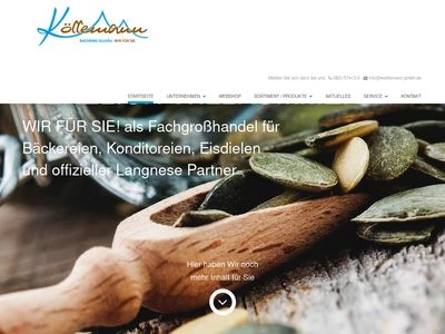 Website von Fritz Köllemann GmbH