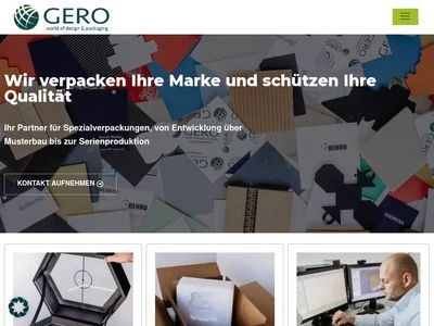 Website von Gero GmbH
