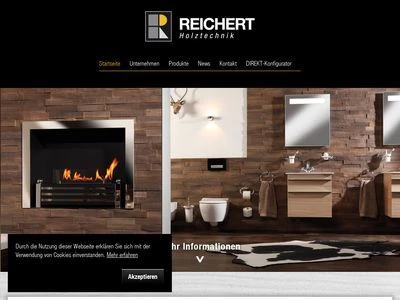 Website von Reichert Holztechnik GmbH & Co. KG