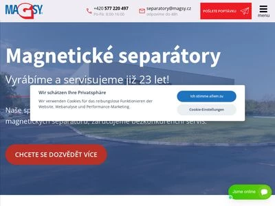 Website von MAGSY GmbH