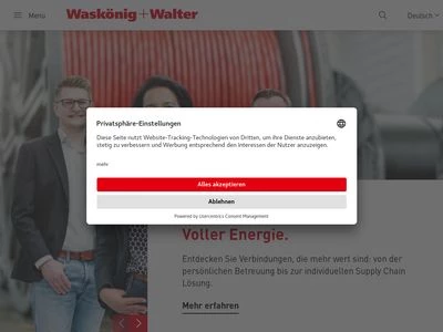 Website von Waskönig+Walter Kabel-Werk GmbH u. Co. KG