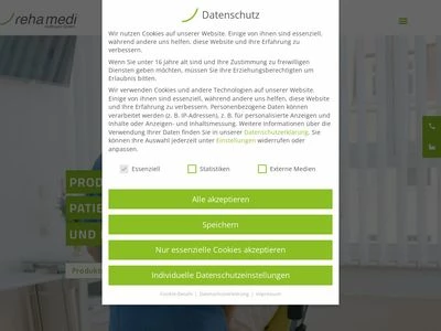 Website von REHA & MEDI Hoffmann GmbH