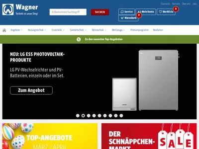 Website von Philipp Wagner GmbH