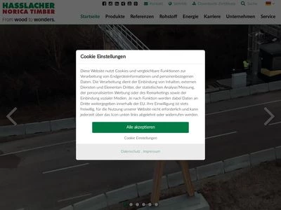 Website von Nordlam GmbH