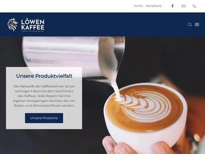Website von Franz Willick Kaffeegrossrösterei Gmbh&Co.KG