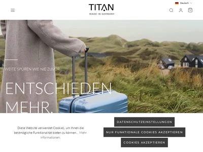 Website von TITAN HAMBURG GMBH