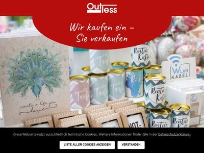 Website von Outless GmbH