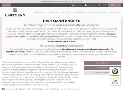 Website von W.M.Hartmann Inhaber Katja Schmid e.K.