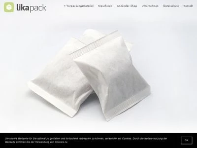Website von lika pack e.K.