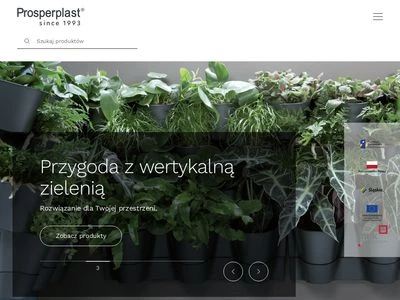 Website von PROSPERPLAST Deutschland GmbH
