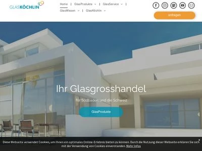 Website von Kurt Köchlin GmbH