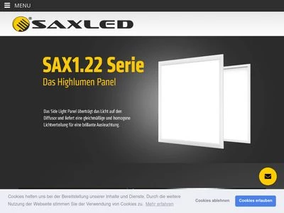 Website von Saxonia Solutions GmbH
