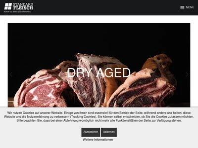 Website von Standard-Fleisch GmbH & Co. KG