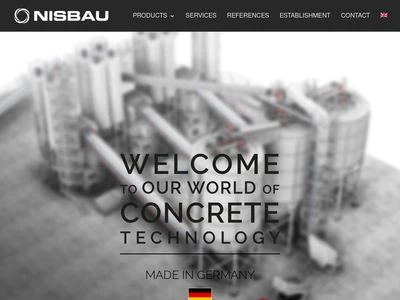 Website von NISBAU GmbH