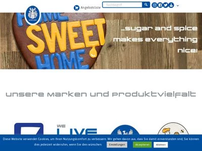 Website von Zuckersucht GmbH