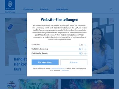Website von STAEDTLER Mars GmbH & Co. KG