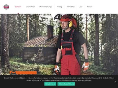 Website von LOGISTA Handel GmbH