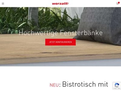 Website von WERZALIT Austria GmbH