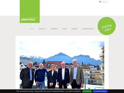 Website von Photinus GmbH & Co KG