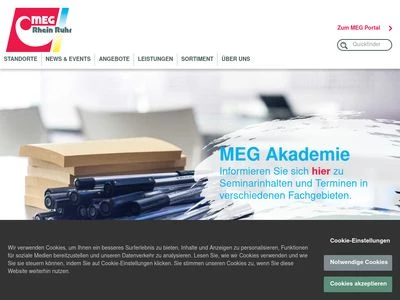 Website von Maler-Einkauf Rhein-Ruhr eG